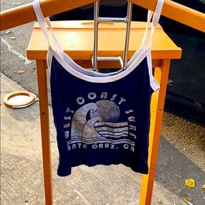 Santa Cruz crop top